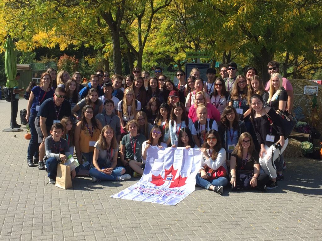 토론토 나이아가라 여행 국제학생들